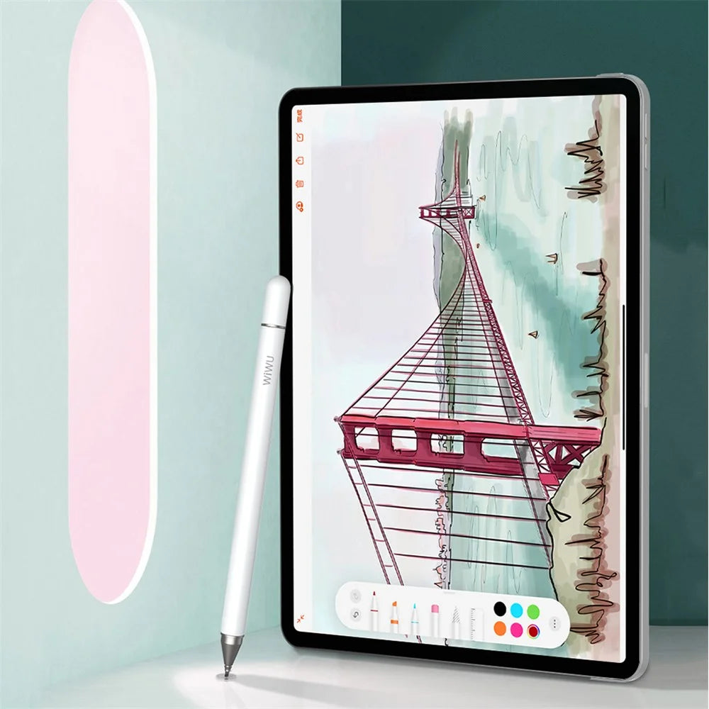 WIWU Pencil One 2 in 1 Passive Capacitive Pen + Ballpoint Pen Support Android Apple Microsoft System - 2