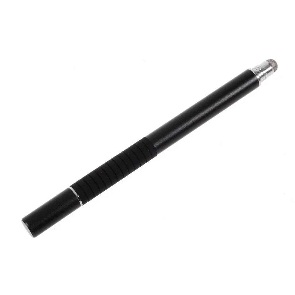 2-in-1 Disc Stylus Touch Screen Pen for Capacitive Touch Screen Smartphone and Tablet - Black - 1