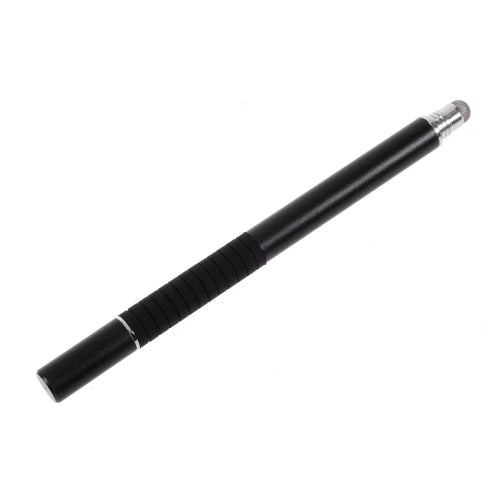 2-in-1 Disc Stylus Touch Screen Pen for Capacitive Touch Screen Smartphone and Tablet - Black - 1