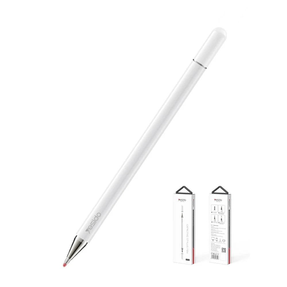 YESIDO ST04 Touch Screen Capacitive Stylus with Ballpoint Pen for iPhone iPad Tablet Writing and Drawing - 1