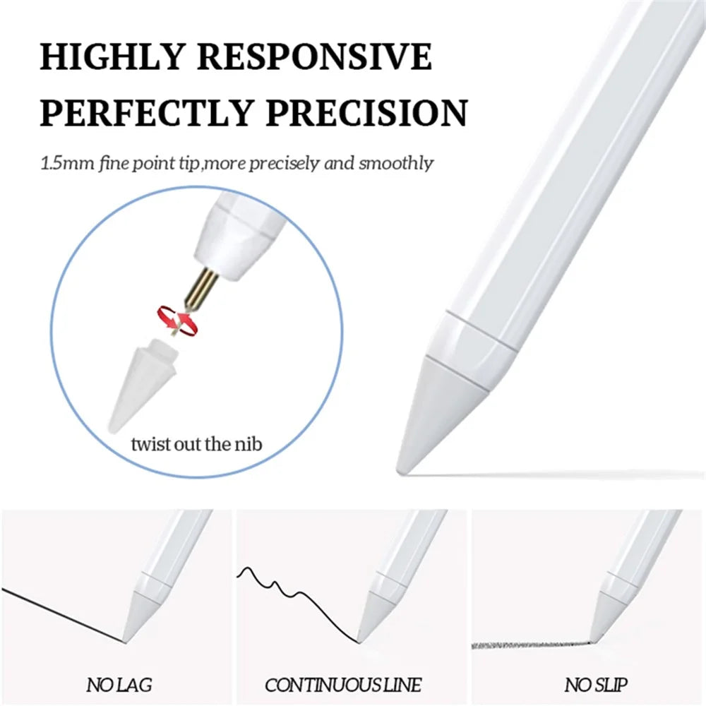 YESIDO ST06 Stylus Pen Palm Rejection Tilting Sensor Magnetic Adsorption for Apple iPad Pro iPad Mini iPad Air 2018 - 2021 - 4