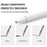 YESIDO ST05 Rechargeable Active Stylus Touch Pen Capacitive Screen Pencil for Phone Tablet - 5
