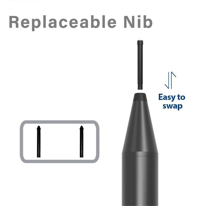 JD02 Laptop Stylus Pen Anti-inadvertent Touch High Sensitive Capacitive Pen for Microsoft Surface Notebook - Black - 4