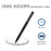 JD02 Laptop Stylus Pen Anti-inadvertent Touch High Sensitive Capacitive Pen for Microsoft Surface Notebook - Black - 5