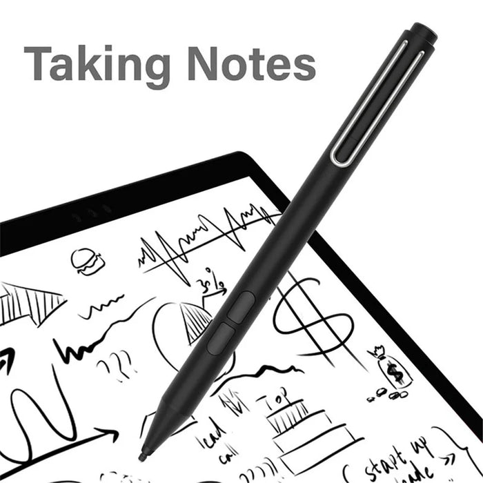 JD02 Laptop Stylus Pen Anti-inadvertent Touch High Sensitive Capacitive Pen for Microsoft Surface Notebook - Black - 6