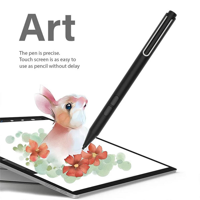 JD02 Laptop Stylus Pen Anti-inadvertent Touch High Sensitive Capacitive Pen for Microsoft Surface Notebook - Black - 7