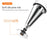JD02 Universal 2-in-1 Round Disk/Cloth Pen Tip Capacitive Stylus Pen Tablet Phone Magnetic Adsorption Cap Drawing Writing Stylus Pen - Silver - 2