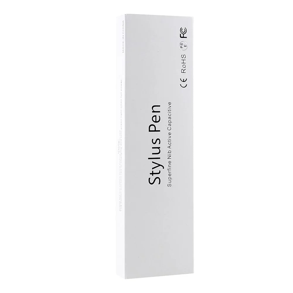 Cylindrical Universal Active Capacitive Stylus Pen Tablet High Sensitivity Drawing Writing Stylus Pen for iOS Android - Black - 7