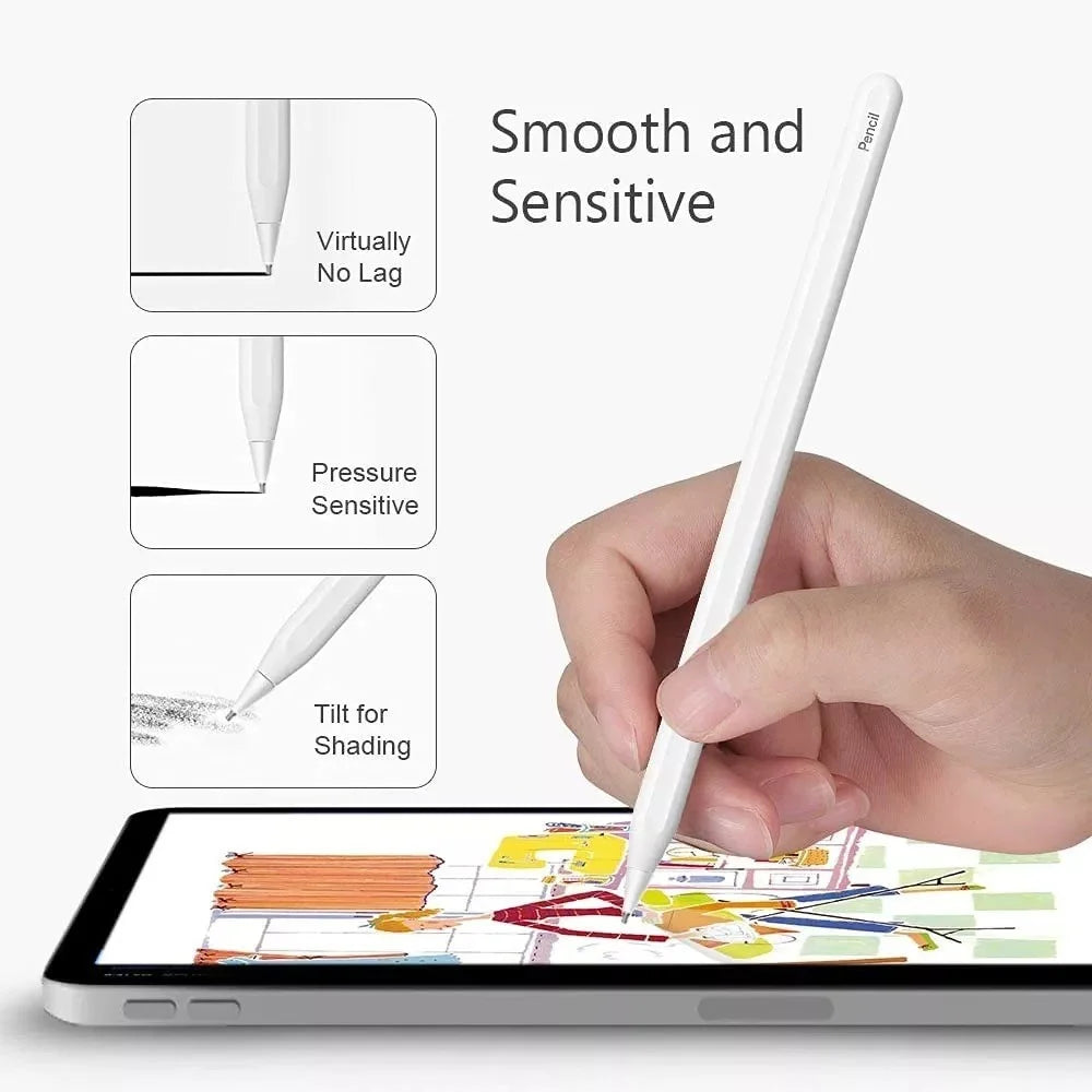 M2 For Apple Pencil (1st and 2nd Generation) Metal Nib Design Stylus Pen Tip Replacement Pen Nib - 3