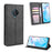 Vintage Style Leather Wallet Cell Phone Cover for vivo V17 (Russia Version)/S1 Pro - Black - 1