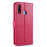 AZNS PU Leather Wallet Mobile Cover for vivo U3/Y19/Y5s - Rose - 3