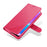 AZNS PU Leather Wallet Mobile Cover for vivo U3/Y19/Y5s - Rose - 4