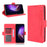 Multiple Card Slots Wallet Mobile Phone Leather Case for vivo V21 5G / 4G Protector Cover - Red - 5
