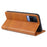 AZNS for vivo V21 4G Stand Wallet Case Auto-absorbed Magnetic Leather Phone Shell - Brown - 4