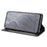 Vintage Style Auto-absorbed Folio Flip Leather Phone Case Shell with Wallet Stand for Realme GT Master - Black - 6