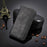 Retro Textured Surface Anti-Drop Phone Leather Case Wallet Stand Cover for vivo iQOO 8 - Black - 6