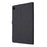 Card Slots Design Cloth Texture PU Leather Folding Folio Stand Cover for Realme Pad 10.4 inch - Black - 3