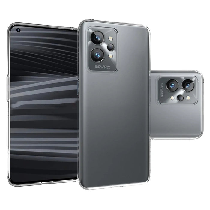 10Pcs/Pack Clear Anti-watermark Case for Realme GT2 Pro, Flexible TPU Scratch Resistant Back Cover Shell - 5