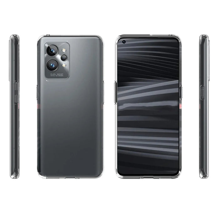 10Pcs/Pack Clear Anti-watermark Case for Realme GT2 Pro, Flexible TPU Scratch Resistant Back Cover Shell - 7