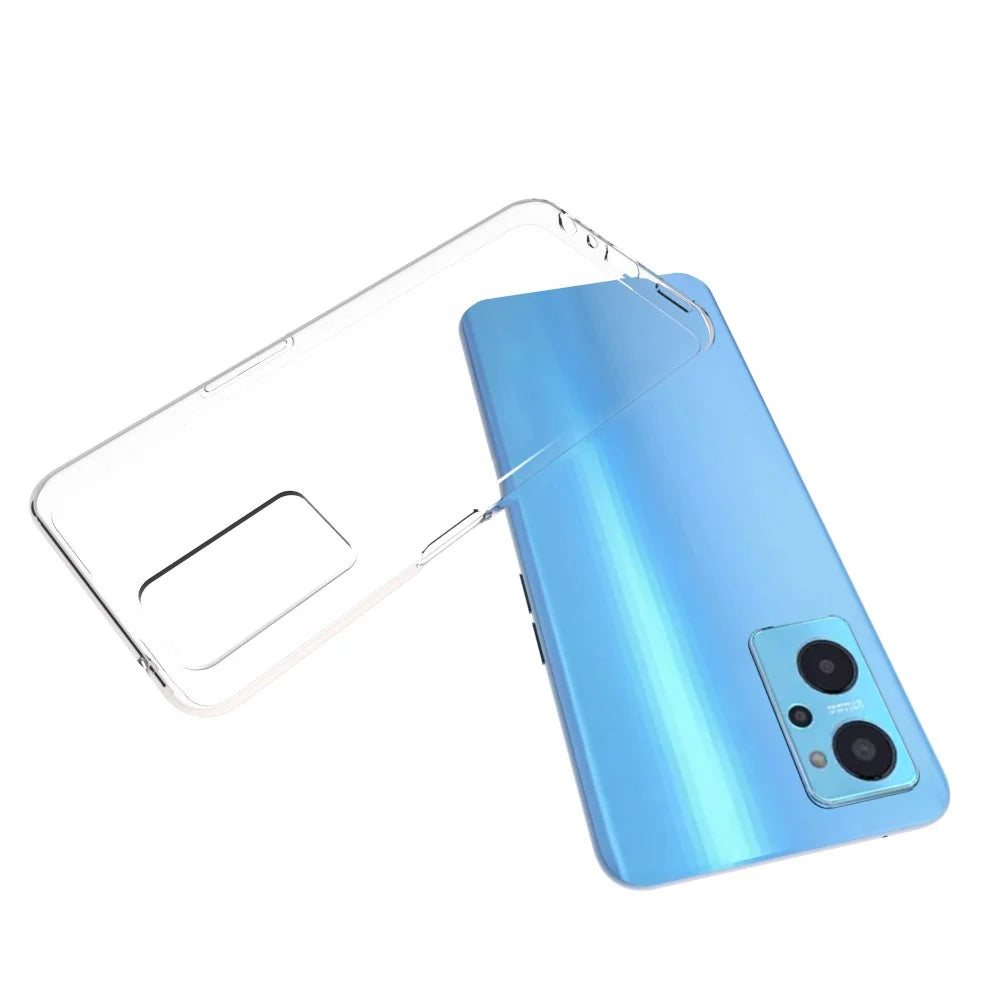 10Pcs/Pack Clear Anti-watermark Case for Realme 9i, Soft Durable TPU Drop-proof Back Cover Shell - 5