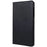 For Realme Pad Mini Wear-resistant Solid Color Leather Tablet Case 360-degree Rotating Protective Cover with Stand Support Horizontal/Vertical View - Black - 3