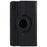 For Realme Pad Mini Wear-resistant Solid Color Leather Tablet Case 360-degree Rotating Protective Cover with Stand Support Horizontal/Vertical View - Black - 4