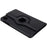 For Realme Pad Mini Wear-resistant Solid Color Leather Tablet Case 360-degree Rotating Protective Cover with Stand Support Horizontal/Vertical View - Black - 6