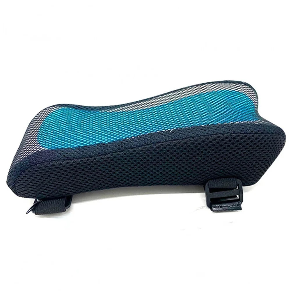 Built-In Gel Sheet Memory Foam Armrest Pad Home Office Seat Armrest Pillow for Wheelchair - 1