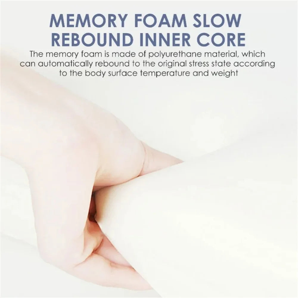 Built-In Gel Sheet Memory Foam Armrest Pad Home Office Seat Armrest Pillow for Wheelchair - 3