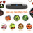Snack Packaging Household Vacuum Sealer Fresh Keeping Sealing Machine, with 10 Vacuum Bags - Black / UK Plug - 6