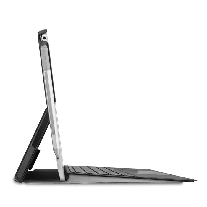 Folio PU Leather Protection Stand Case for Microsoft Surface Pro 7/6/5/4 - Black - 3
