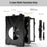 For Microsoft Surface Pro 7+ / 7 / 6 / 5 / 4 [X-Shape] PC + TPU Combo Case / 360 Degree Swivel Kickstand / Hand Strap and Shoulder Strap - Black - 5