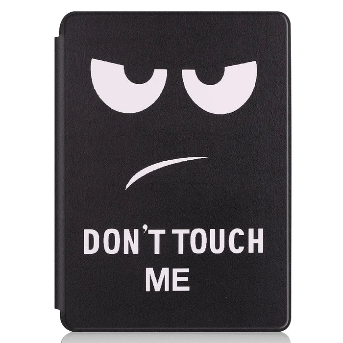 Pattern Printing PU Leather Stand Protective Cover for Microsoft Surface Go/Go 2/Go 3 - Don't Touch Me - 2