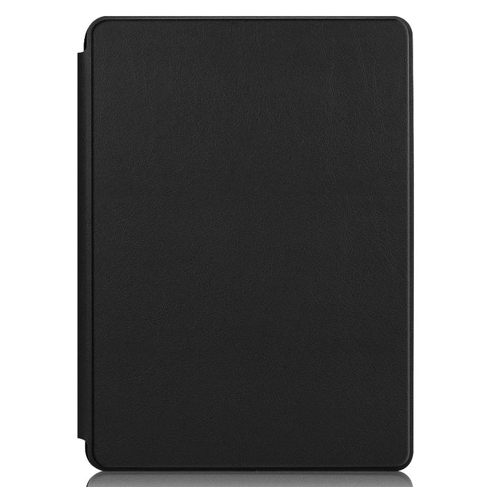 For Microsoft Surface Go / Go 2 / Go 3 / Go 4 Shockproof Case Solid Color PU Leather Stand Tablet Cover with Pen Slot - Black - 2