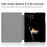For Microsoft Surface Go / Go 2 / Go 3 / Go 4 Shockproof Case Solid Color PU Leather Stand Tablet Cover with Pen Slot - Black - 5