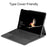 For Microsoft Surface Go / Go 2 / Go 3 / Go 4 Shockproof Case Solid Color PU Leather Stand Tablet Cover with Pen Slot - Black - 7