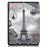 Pattern Printing Stand PU Leather Tablet Cover Case for Microsoft Surface Pro 8 - Tower - 2