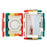 For Microsoft Surface Go 3/2/1 Rotary Kickstand PC + Silicone Shockproof Tablet Case Protective Cover - Colorful/Red - 6