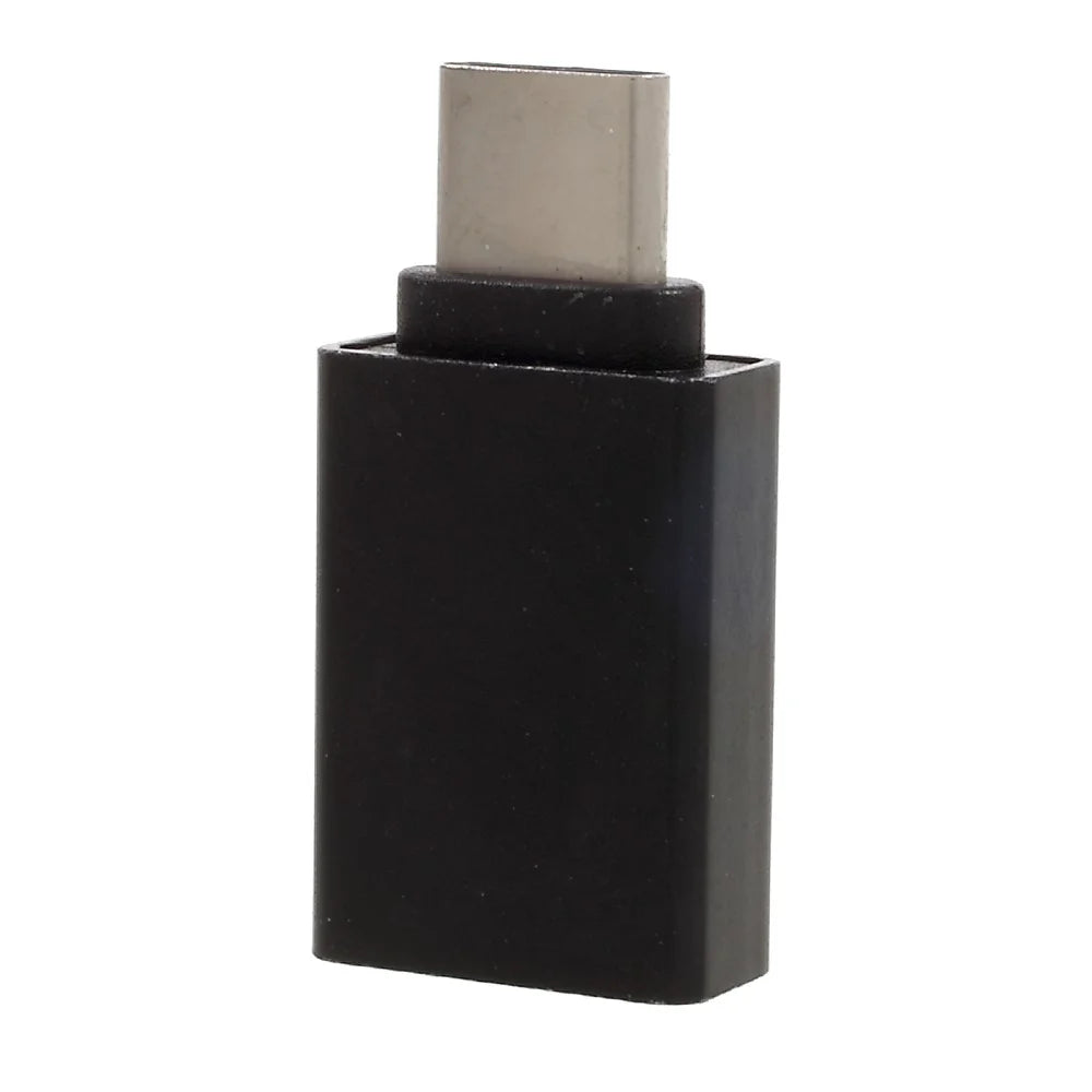 For iPhone 15 Series USB-C Type-C Male to USB 3.0 Female OTG Adapter for Google Pixel / Huawei Mate 9 Etc - Black - 2