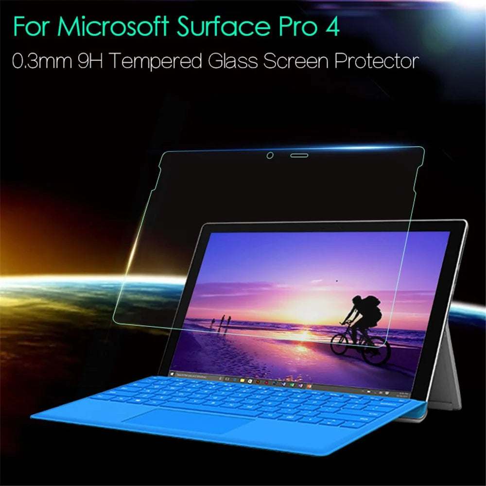 0.3mm 9H Tempered Glass Screen Protector for Microsoft Surface Pro 4 / 5 / 6 / 7 - 1