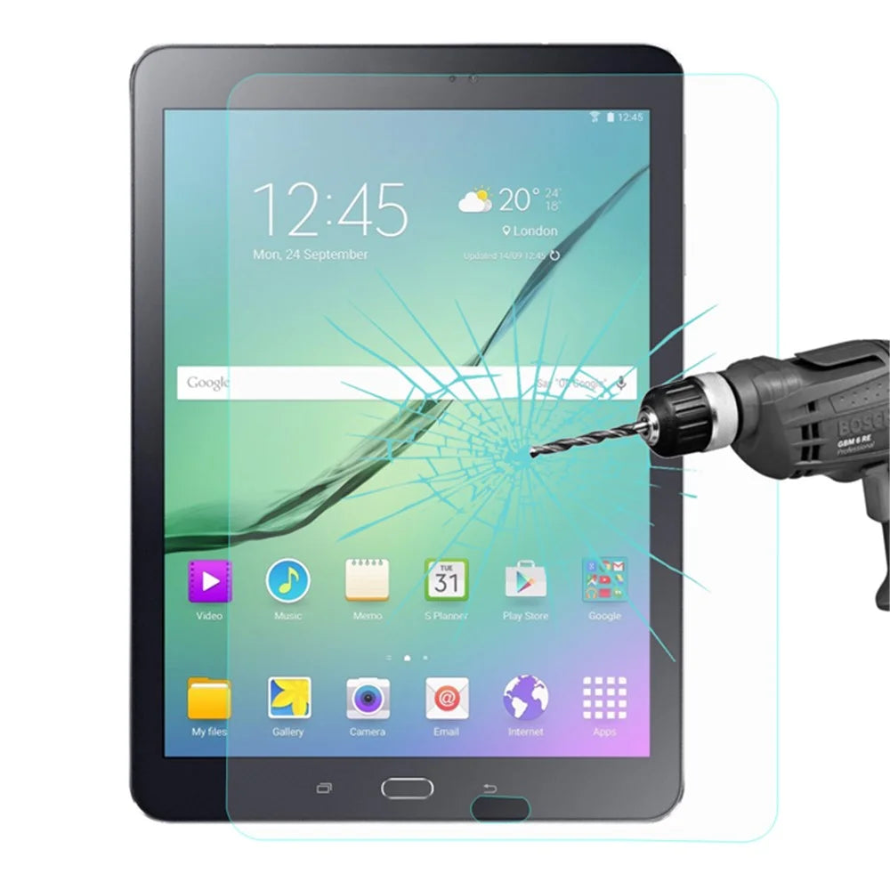 HAT PRINCE 0.33mm 9H Tempered Glass Screen Guard for Samsung Galaxy Tab S2 9.7 T810 T815 2.5D Arc Edge - 2