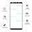 HAT PRINCE for Samsung Galaxy Note 8 3D Full Size Mobile Tempered Glass Screen Protector 0.26mm - Black - 4