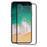 HAT PRINCE for iPhone (2019) 5.8"/ X Xs / 5.8-inch 0.26mm 2.5D Full Coverage Tempered Glass Screen Protector Film - Black - 2