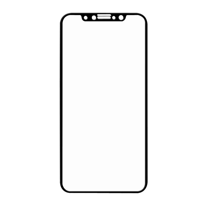 HAT PRINCE for iPhone (2019) 5.8"/ X Xs / 5.8-inch 0.26mm 2.5D Full Coverage Tempered Glass Screen Protector Film - Black - 3