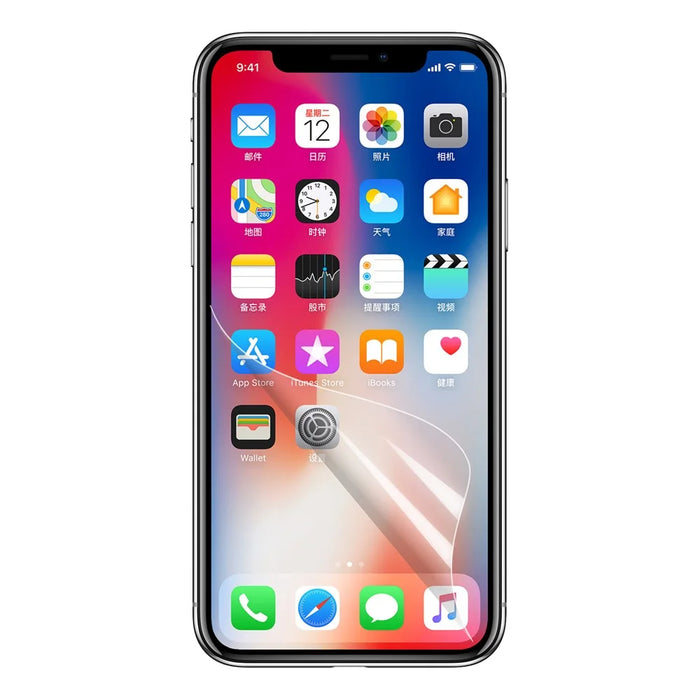 HD Clear LCD Screen Protector for iPhone (2019) 5.8"/ XS / X 5.8 inch (Black Package) - 1