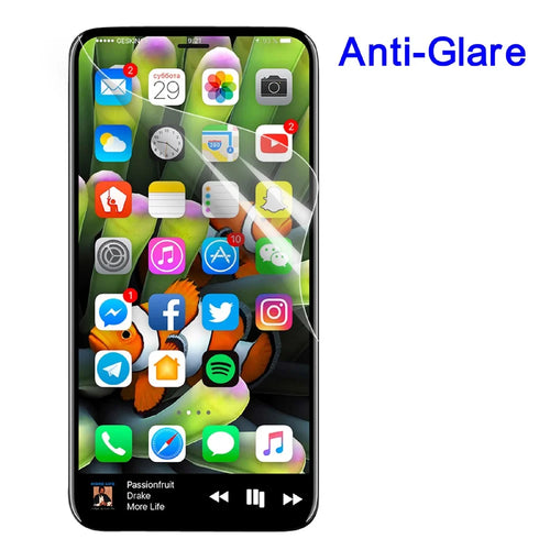 For iPhone (2019) 5.8"/ XS / X 5.8 inch Matte Anti-glare LCD Screen Protector Film (Black Package) - 1