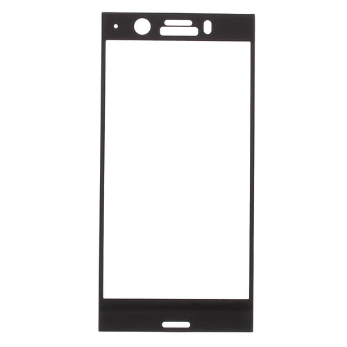 3D Tempered Glass Full Screen Coverage Protector Film for Sony Xperia XZ1 Compact - Black - 1