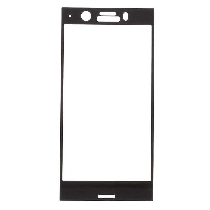 3D Tempered Glass Full Screen Coverage Protector Film for Sony Xperia XZ1 Compact - Black - 1