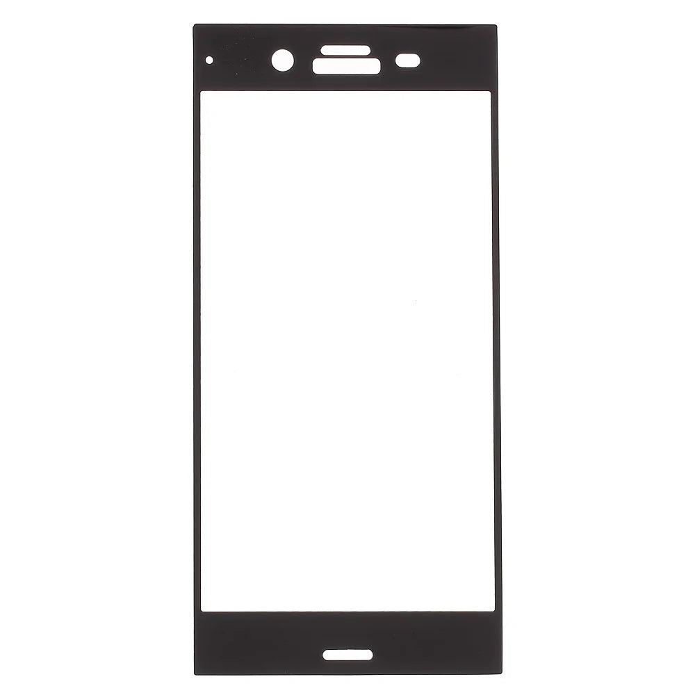 3D Full Size Tempered Glass Screen Protector for Sony Xperia XZ1 - Black - 1