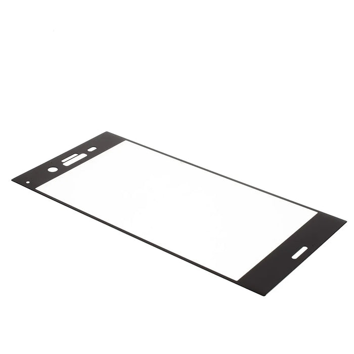 3D Full Size Tempered Glass Screen Protector for Sony Xperia XZ1 - Black - 2